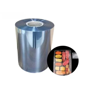 Pet plastic rolls for prepared food packaging